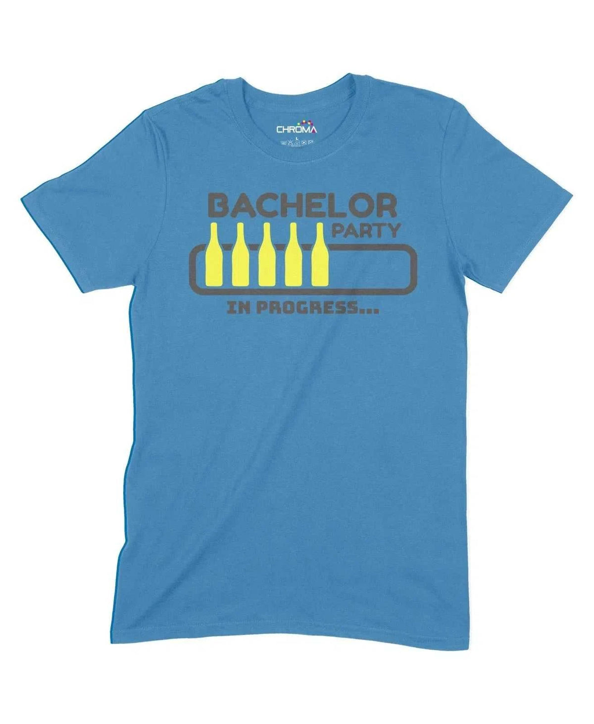 Bachelor Party In Progress Unisex Adult T-Shirt Chroma Clothing