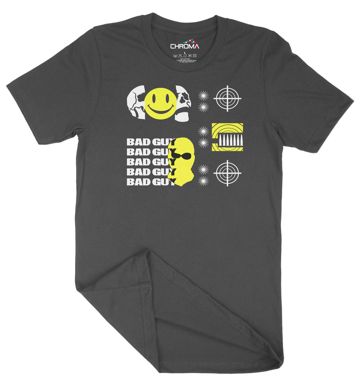 Bad Guy Unisex Adult T-Shirt | Premium Quality Streetwear Chroma Clothing