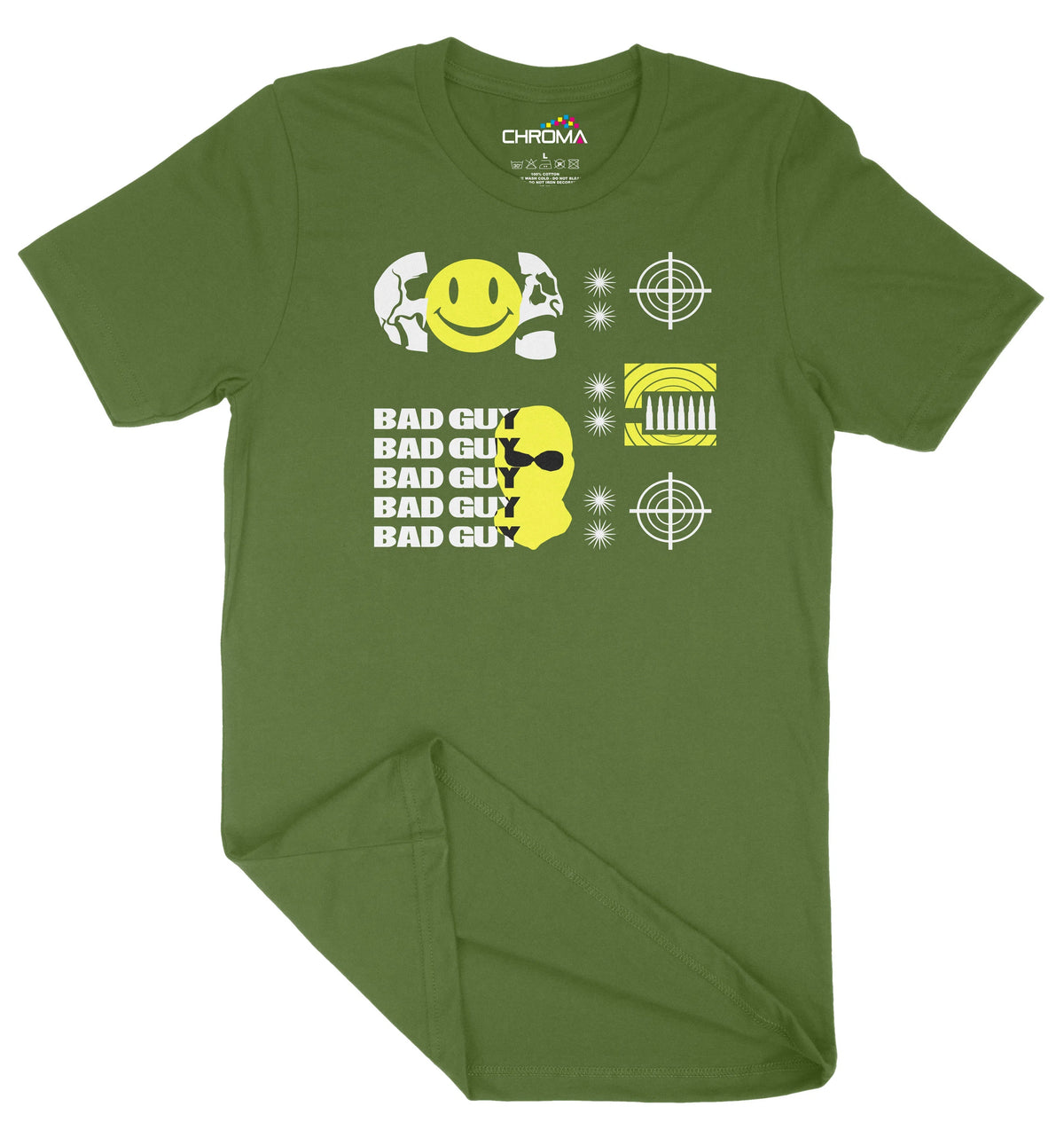 Bad Guy Unisex Adult T-Shirt | Premium Quality Streetwear Chroma Clothing