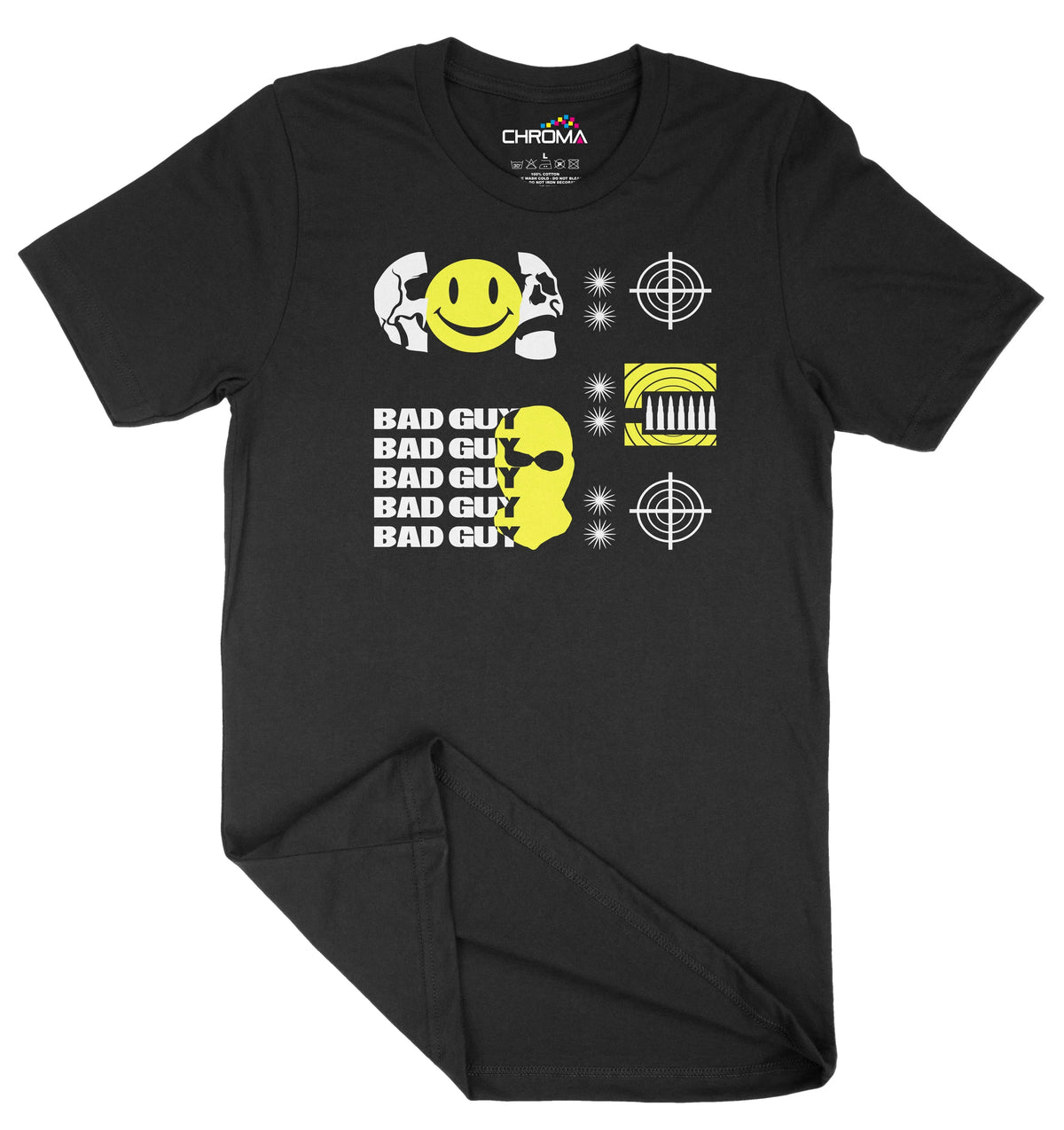 Bad Guy Unisex Adult T-Shirt | Premium Quality Streetwear Chroma Clothing