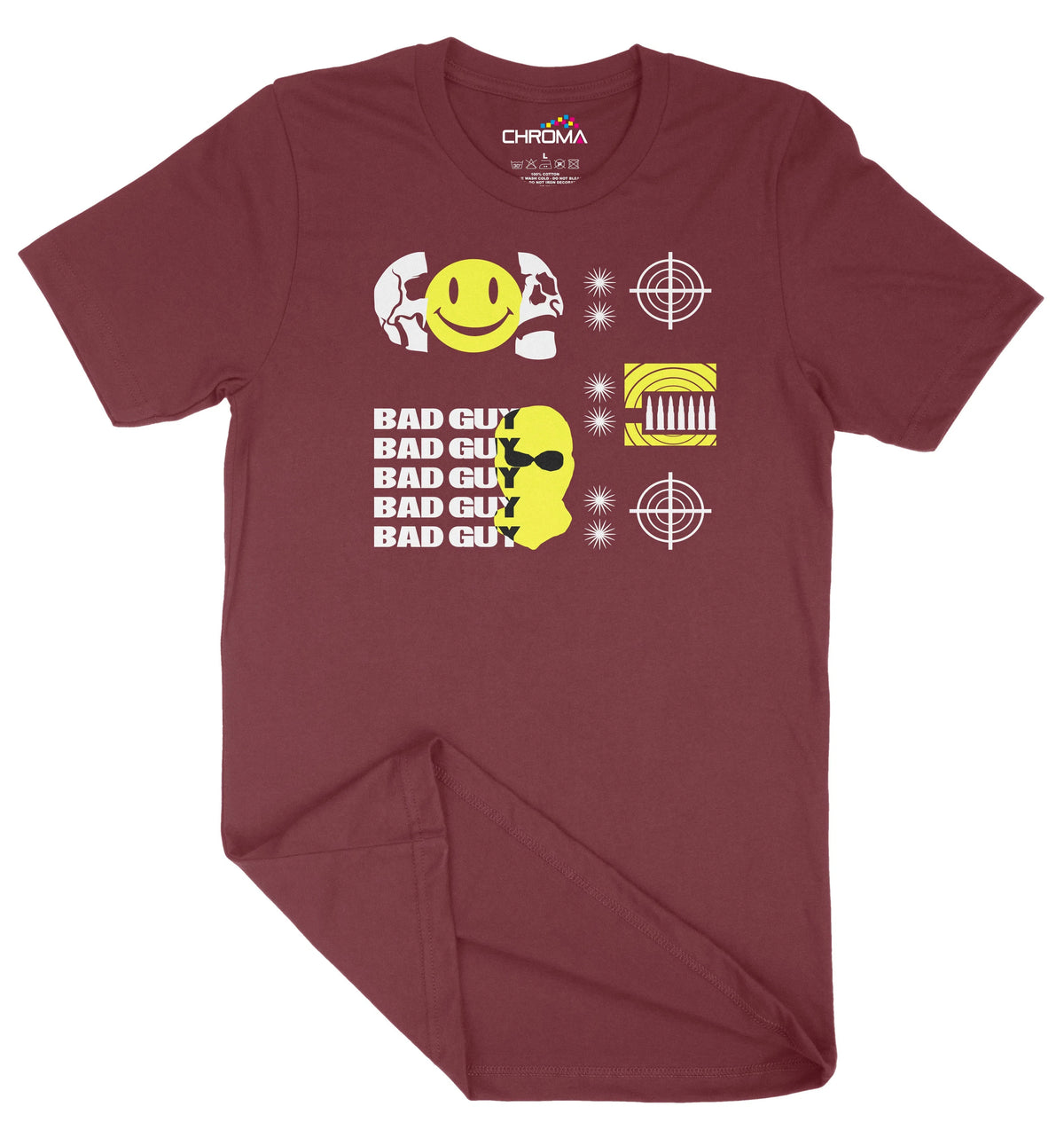 Bad Guy Unisex Adult T-Shirt | Premium Quality Streetwear Chroma Clothing