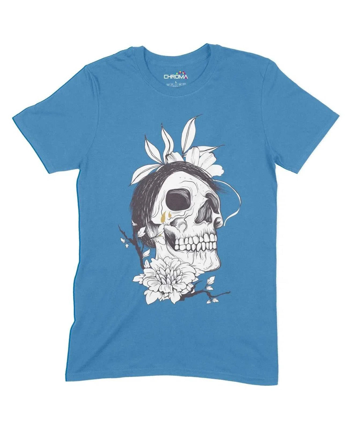 Ballpen Skull Unisex Adult T-Shirt Chroma Clothing