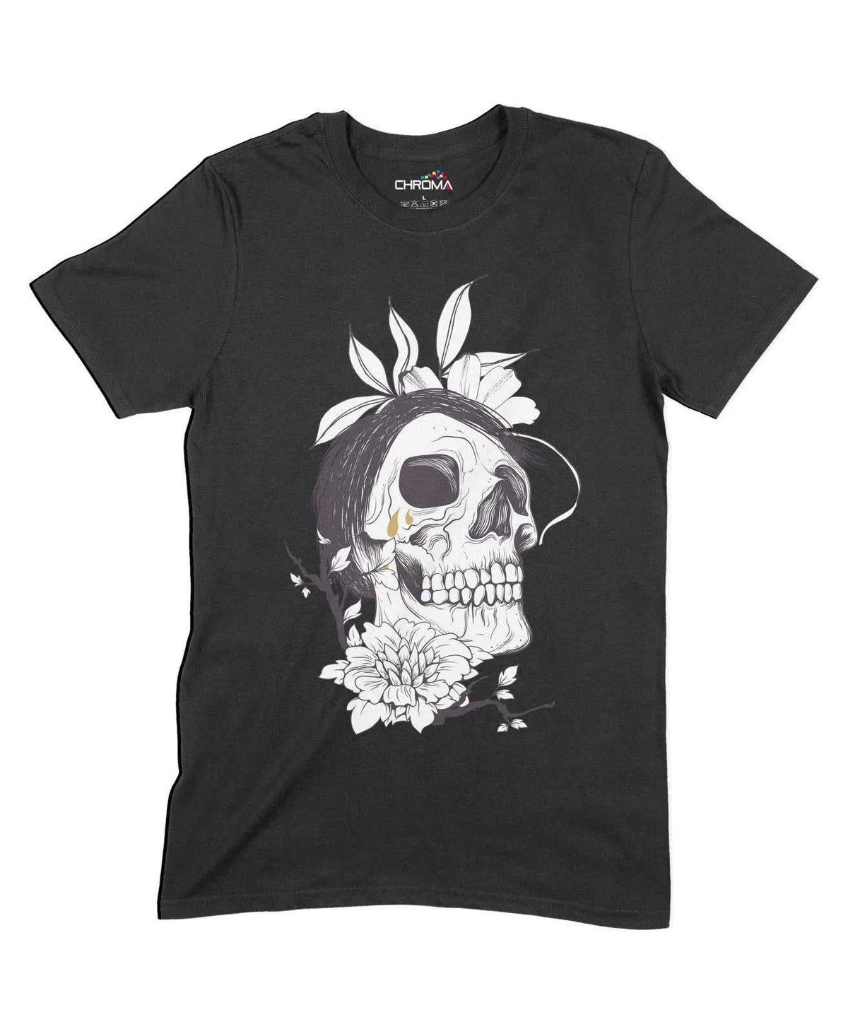 Ballpen Skull Unisex Adult T-Shirt Chroma Clothing