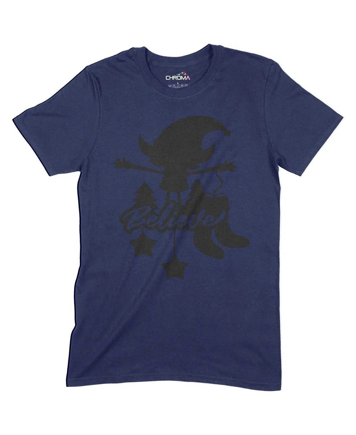 Believe Unisex Adult T-Shirt Chroma Clothing
