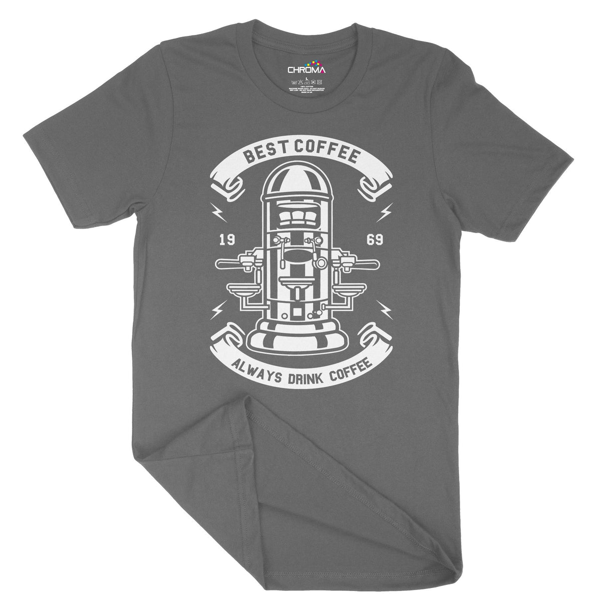 Best Coffee | Vintage Adult T-Shirt | Classic Vintage Clothing Chroma Clothing
