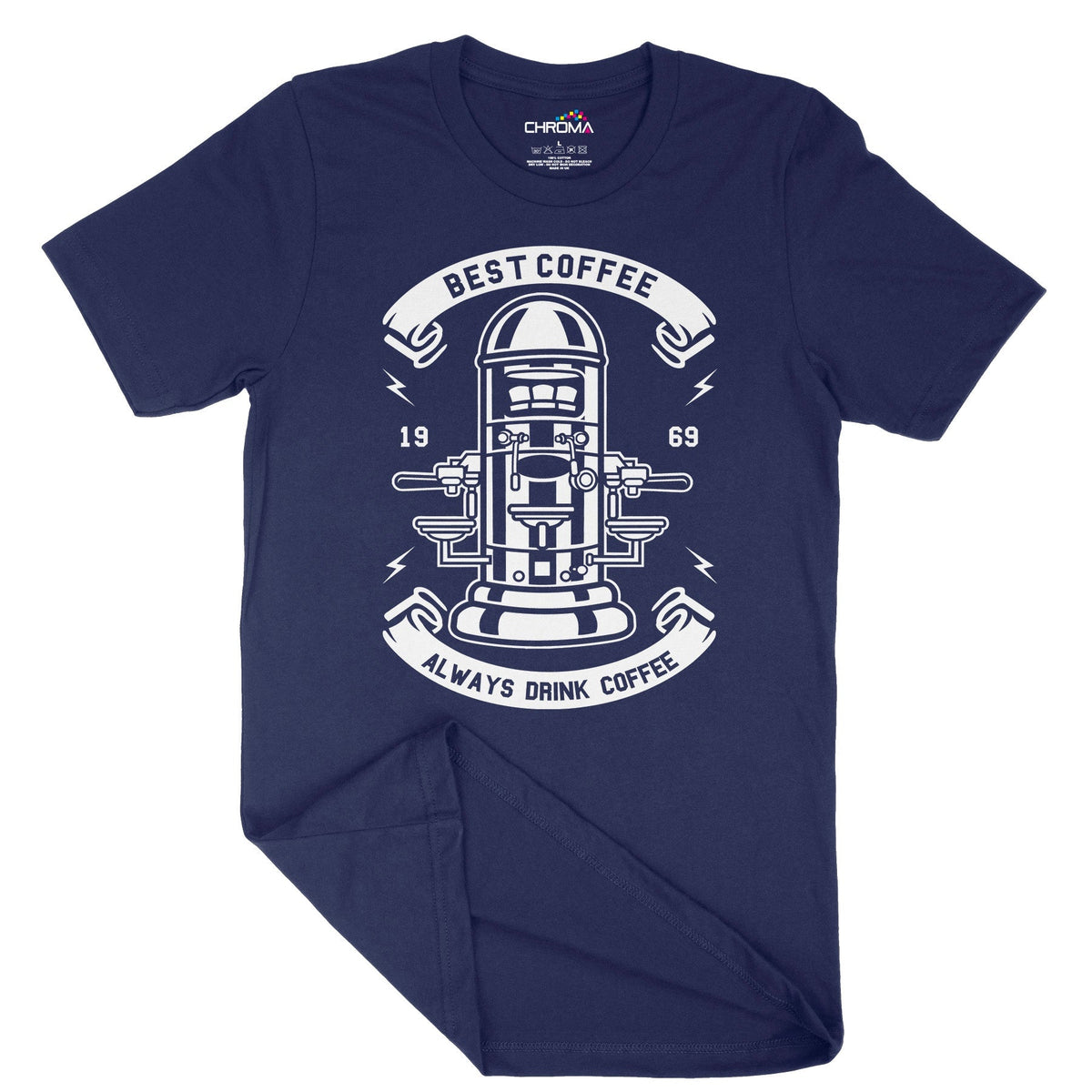 Best Coffee | Vintage Adult T-Shirt | Classic Vintage Clothing Chroma Clothing
