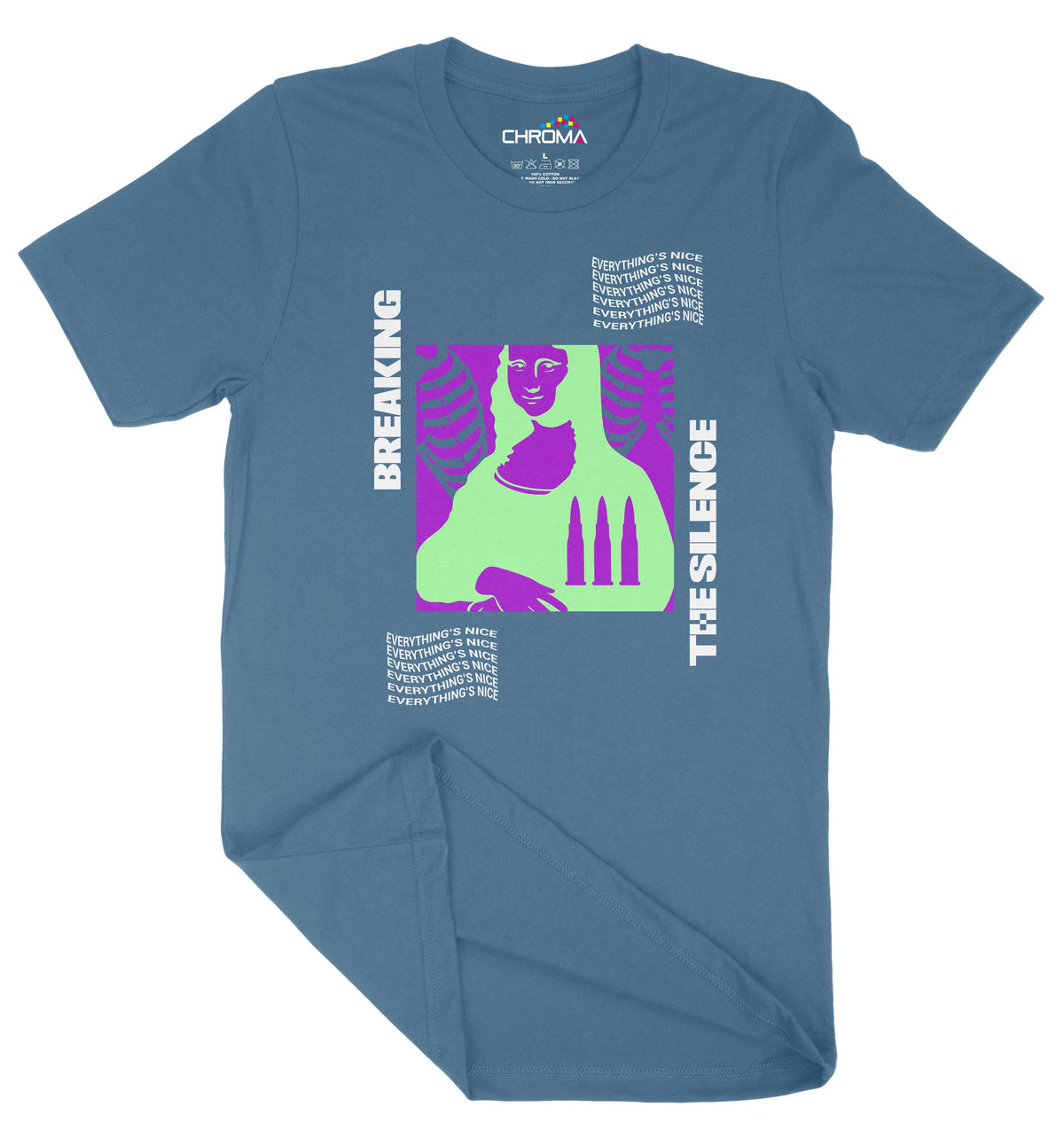 Breaking The Silence Unisex Adult T-Shirt | Premium Quality Streetwear Chroma Clothing
