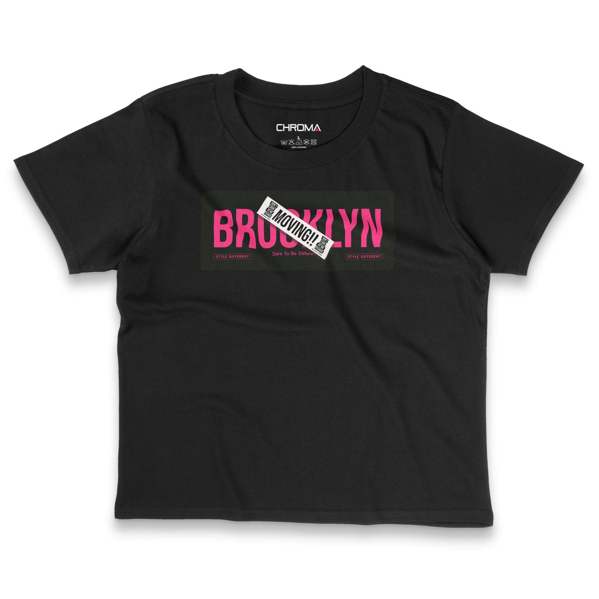 Brooklyn | Women's Cropped T-Shirt Chroma Clothing