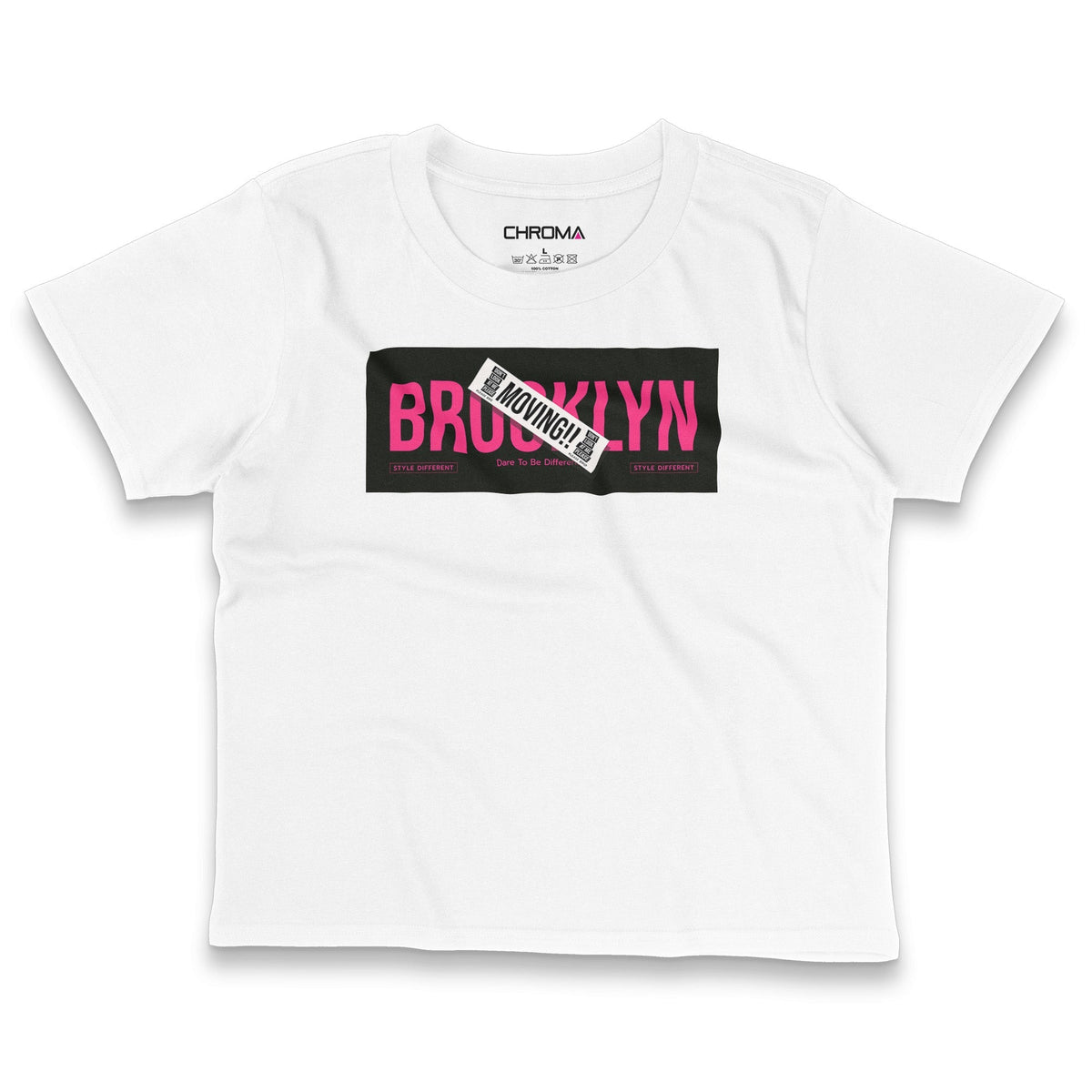 Brooklyn | Women's Cropped T-Shirt Chroma Clothing