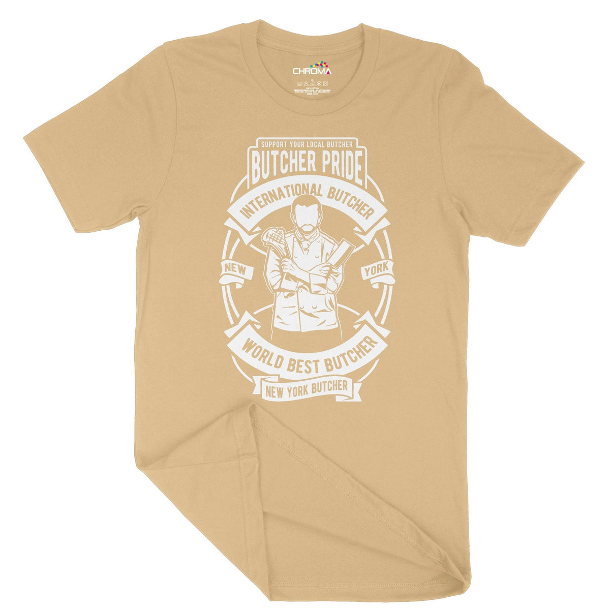 Butcher Pride | Vintage Adult T-Shirt | Classic Vintage Clothing Chroma Clothing