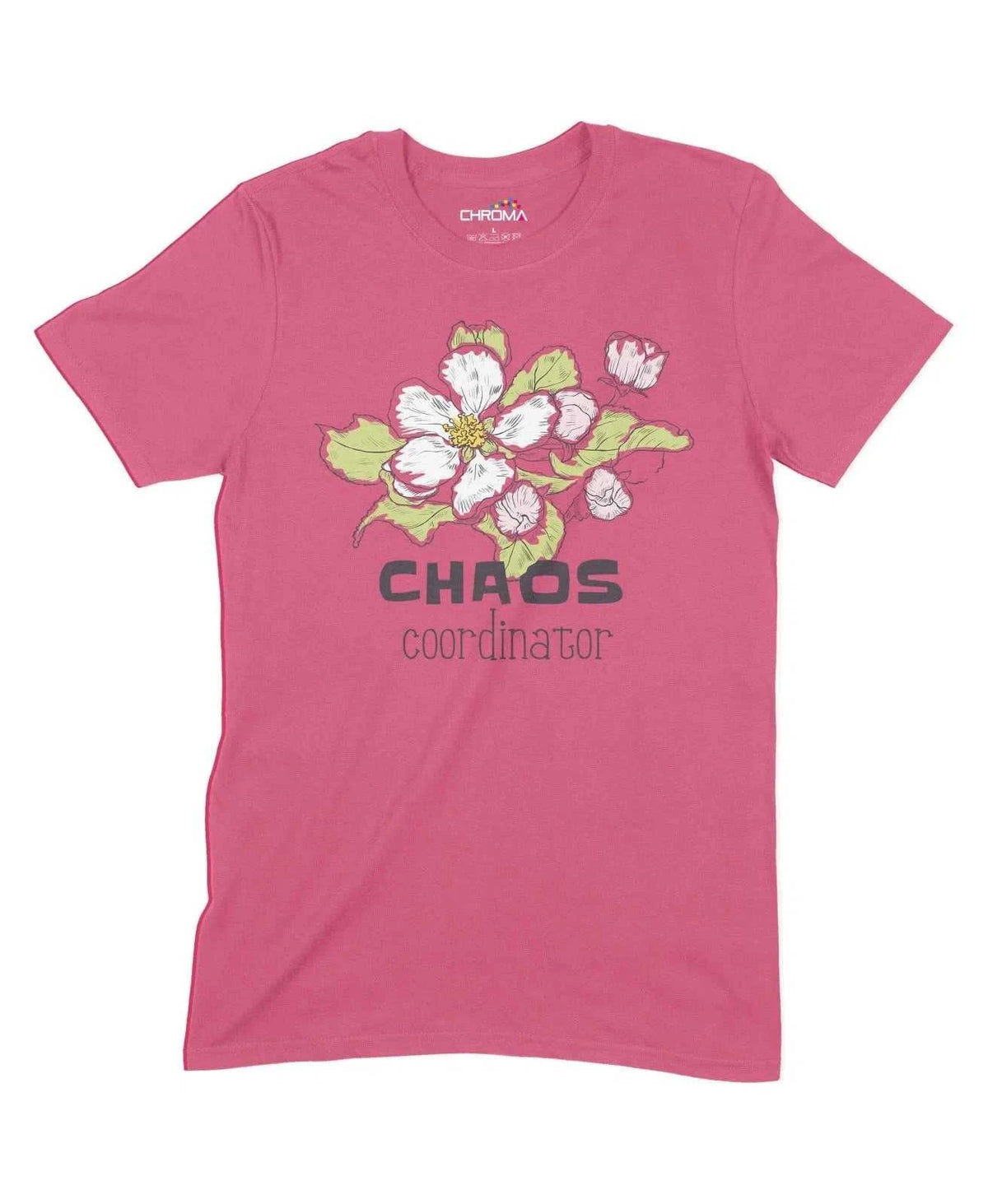 Chaos Coordinator Unisex Adult T-Shirt Chroma Clothing