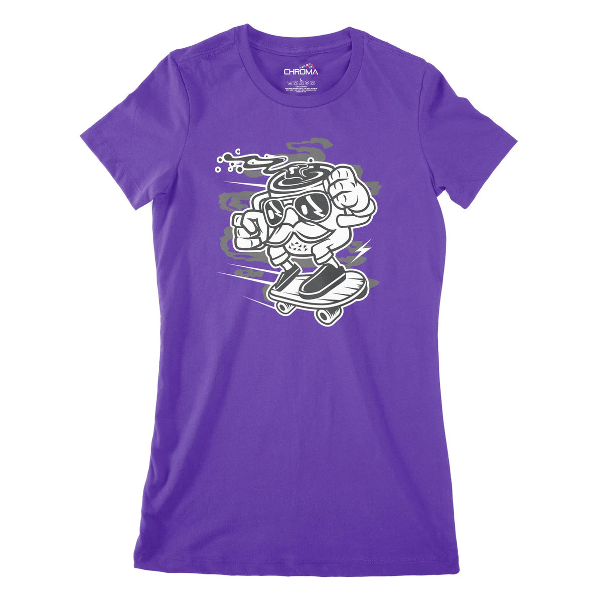 Coffee Dude Women's Classic Fitted T-Shirt Chroma Clothing