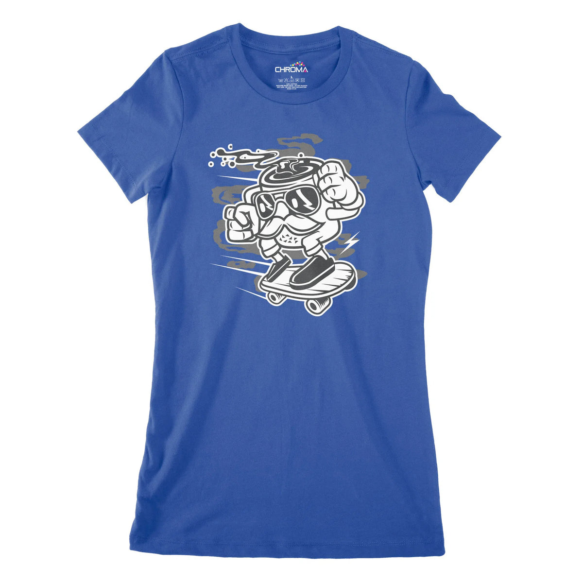 Coffee Dude Women's Classic Fitted T-Shirt Chroma Clothing