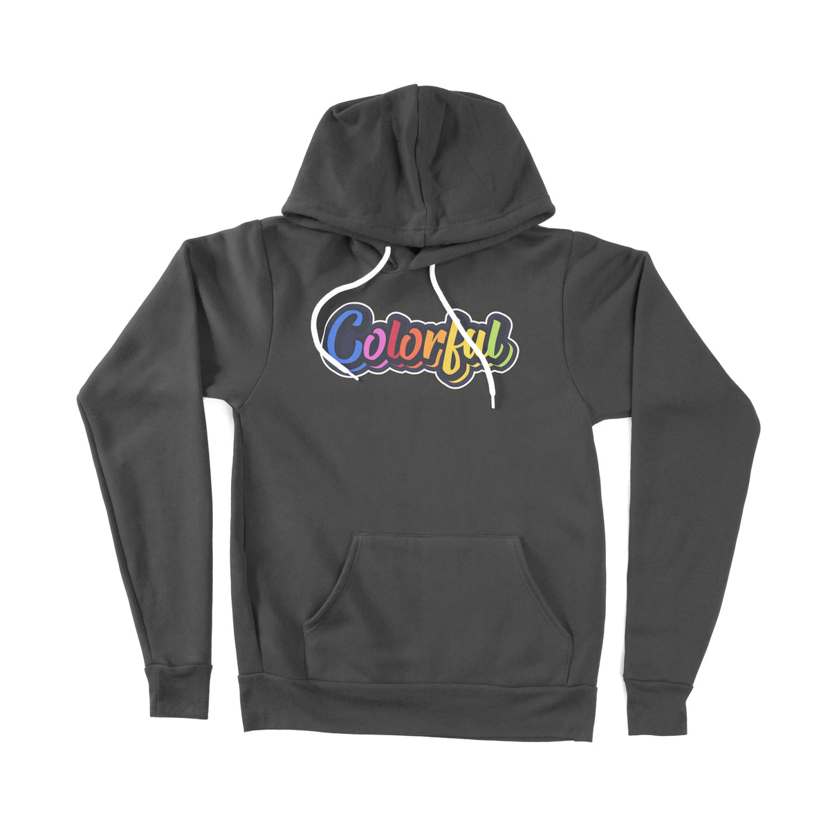 Colourful Lgbt Unisex Adult Hoodie Chroma Clothing