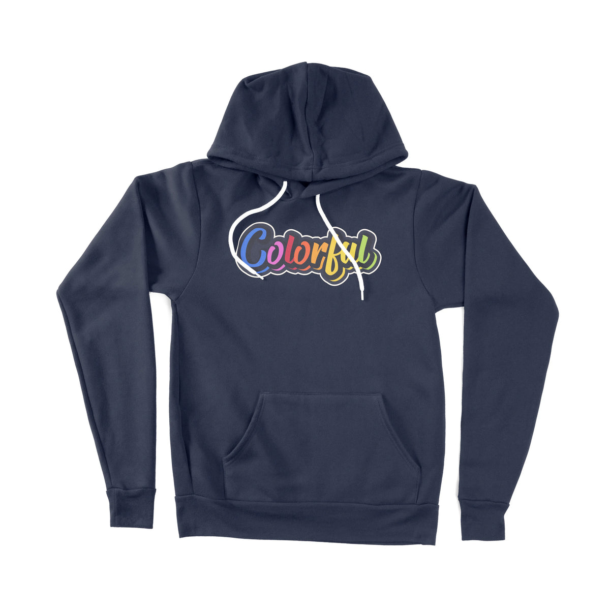 Colourful Lgbt Unisex Adult Hoodie Chroma Clothing