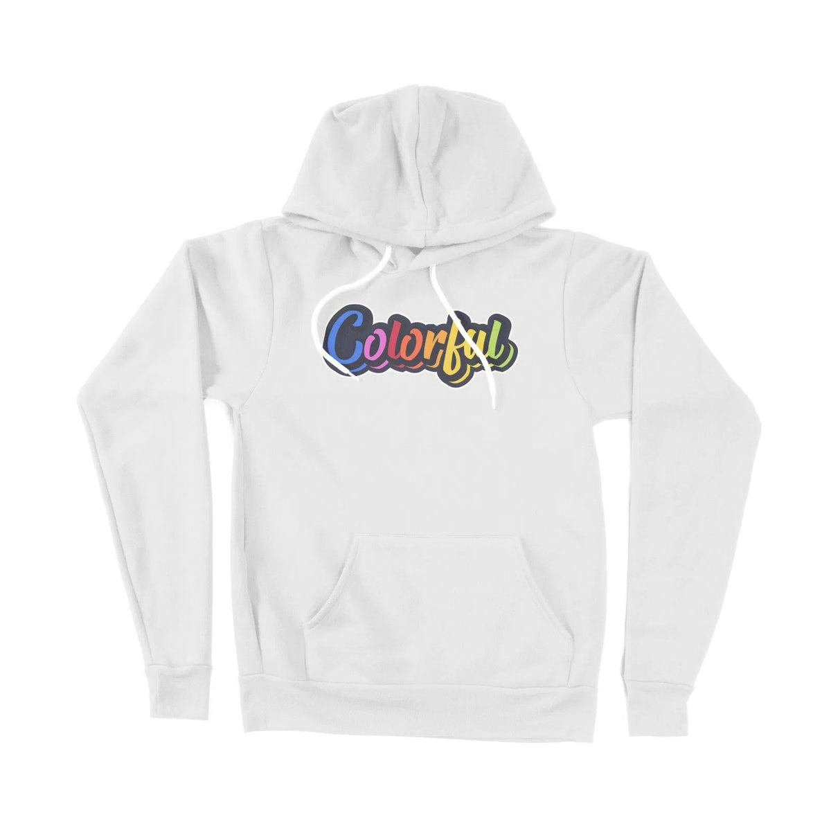 Colourful Lgbt Unisex Adult Hoodie Chroma Clothing