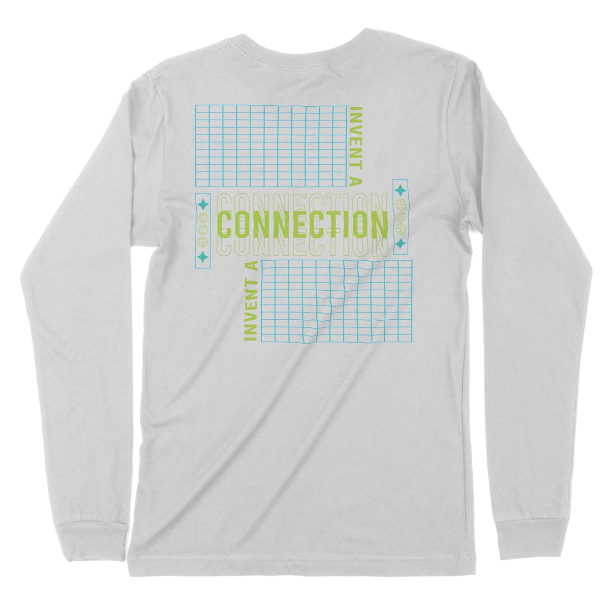 Connection | Back Print | Long-Sleeve T-Shirt | Premium Quality Street Chroma Clothing