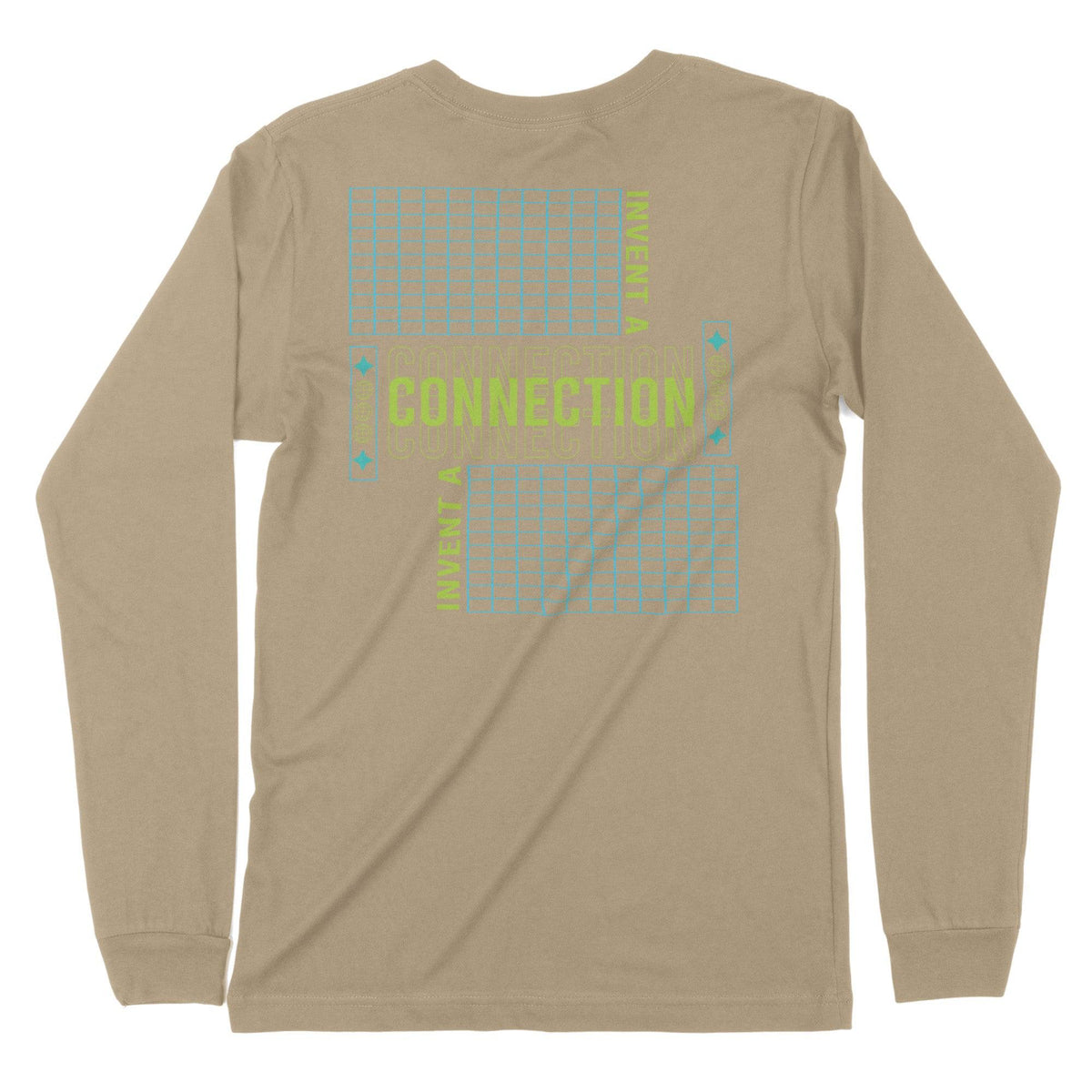 Connection | Back Print | Long-Sleeve T-Shirt | Premium Quality Street Chroma Clothing