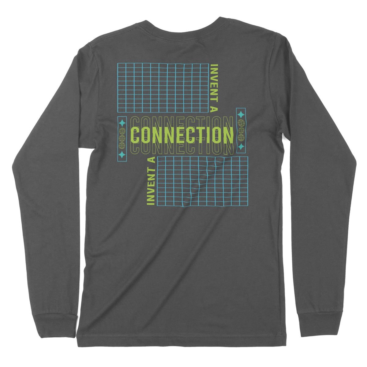 Connection | Back Print | Long-Sleeve T-Shirt | Premium Quality Street Chroma Clothing