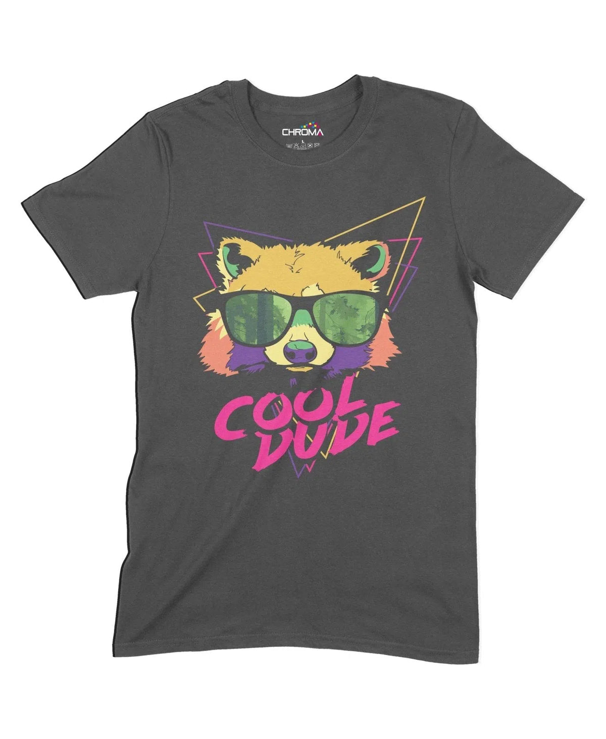 Cool Dude Fox Retro Unisex Adult T-Shirt | Premium Quality Streetwear Chroma Clothing