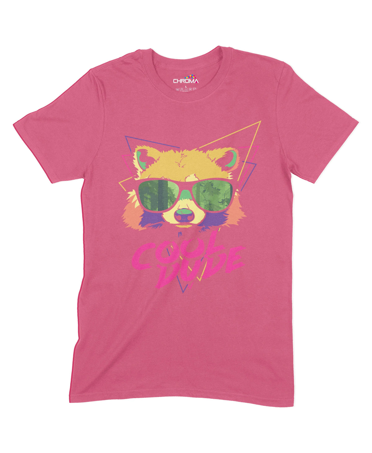 Cool Dude Fox Retro Unisex Adult T-Shirt | Premium Quality Streetwear Chroma Clothing