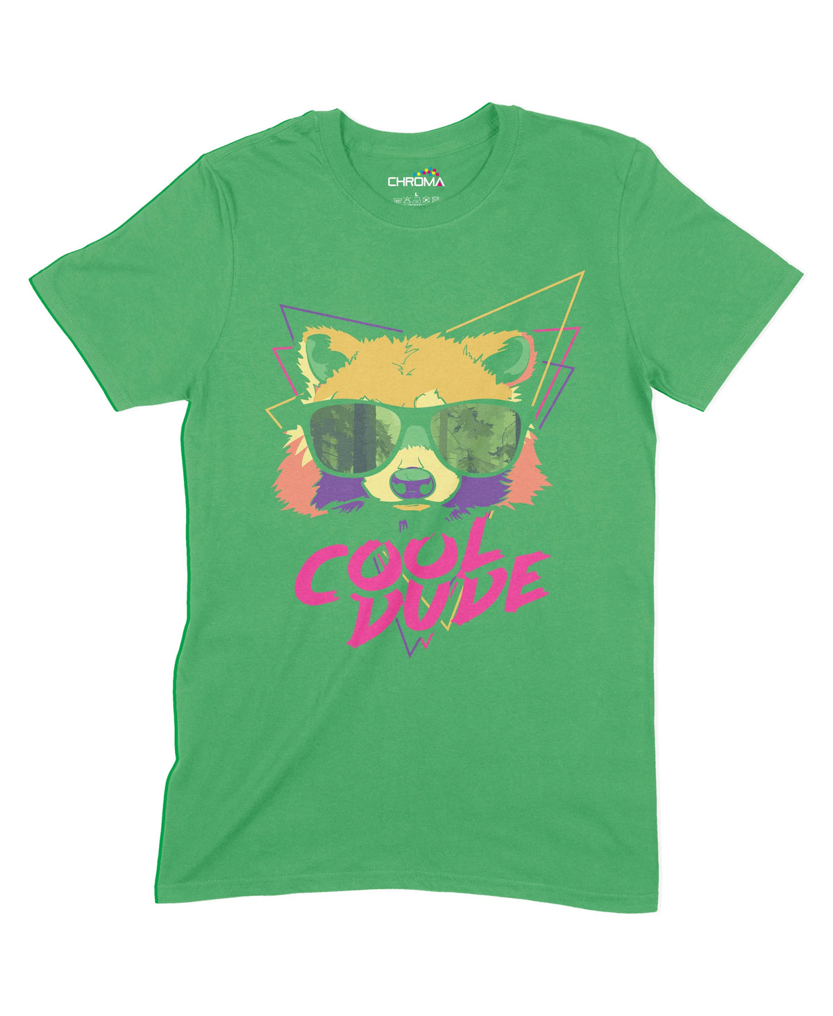 Cool Dude Fox Retro Unisex Adult T-Shirt | Premium Quality Streetwear Chroma Clothing
