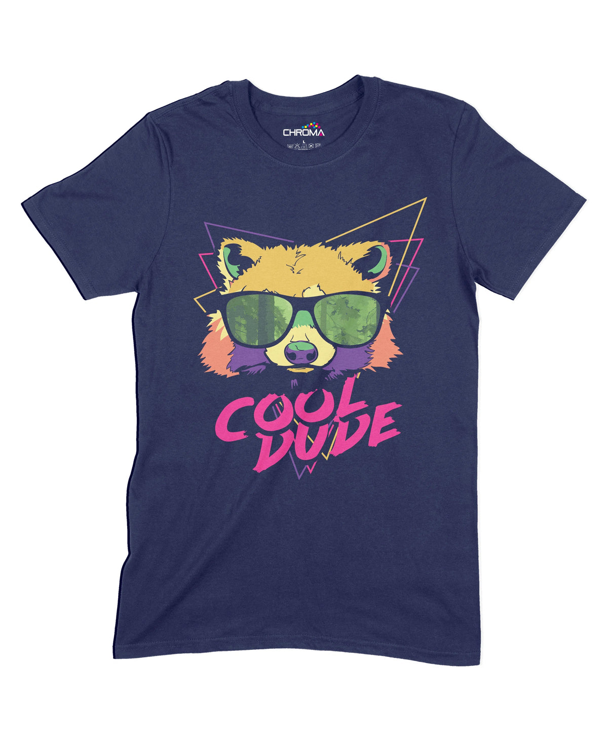 Cool Dude Fox Retro Unisex Adult T-Shirt | Premium Quality Streetwear Chroma Clothing
