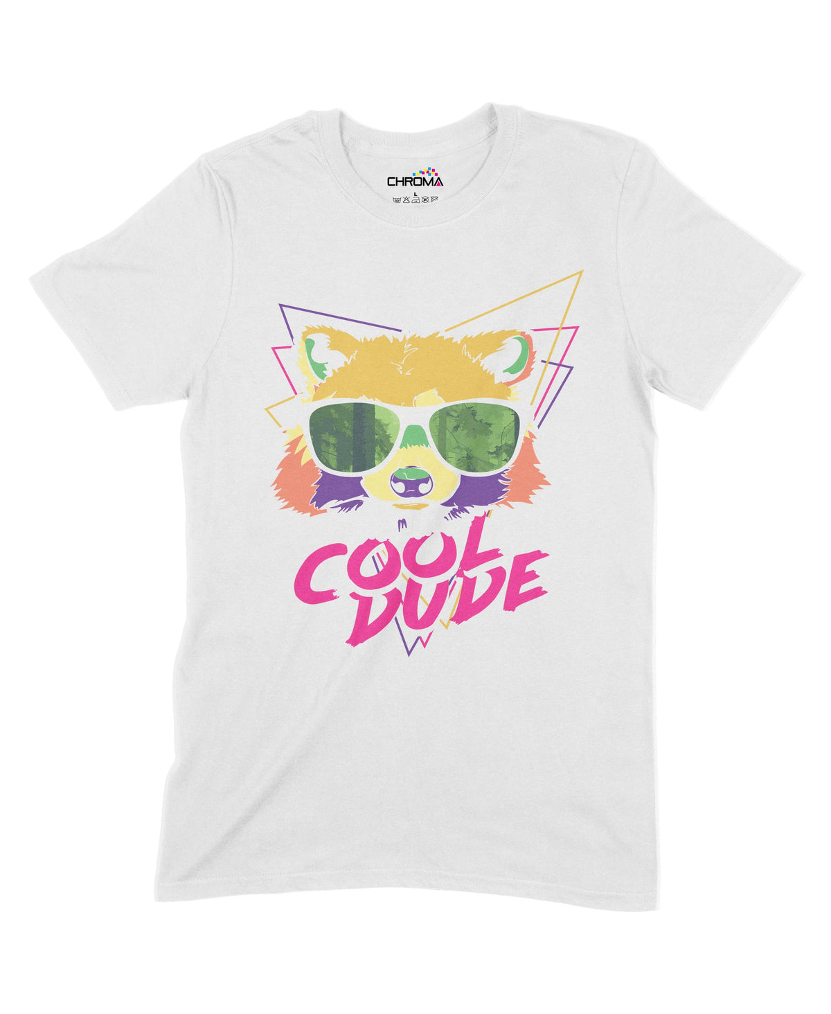 Cool Dude Fox Retro Unisex Adult T-Shirt | Premium Quality Streetwear Chroma Clothing