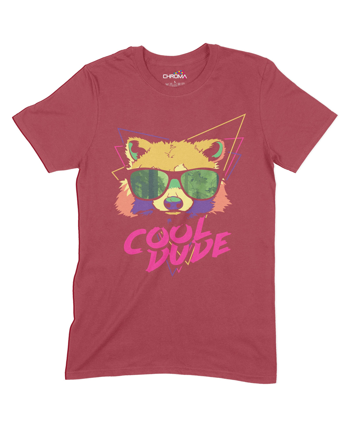 Cool Dude Fox Retro Unisex Adult T-Shirt | Premium Quality Streetwear Chroma Clothing