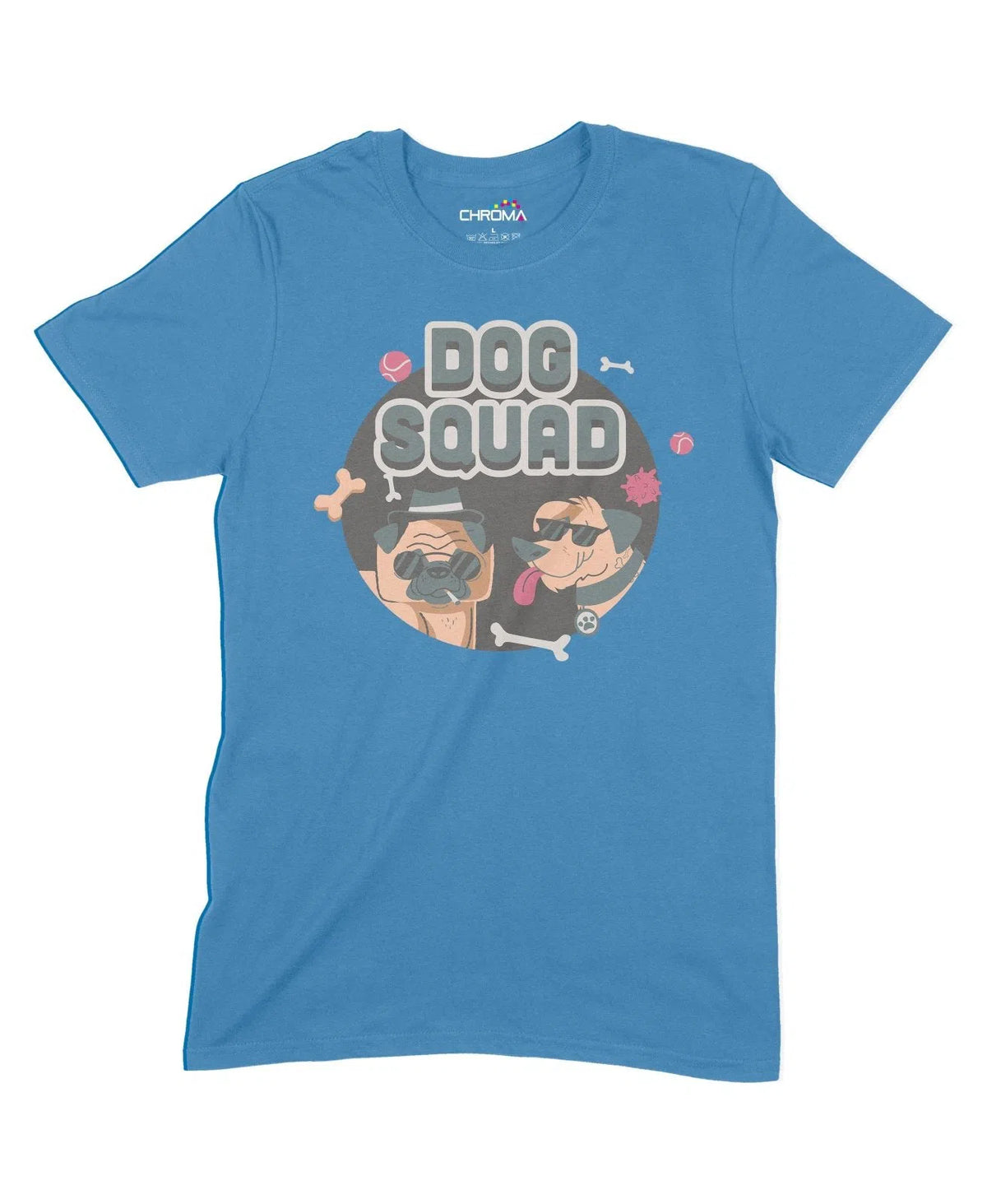 Dog Squad Unisex Adult T-Shirt Chroma Clothing