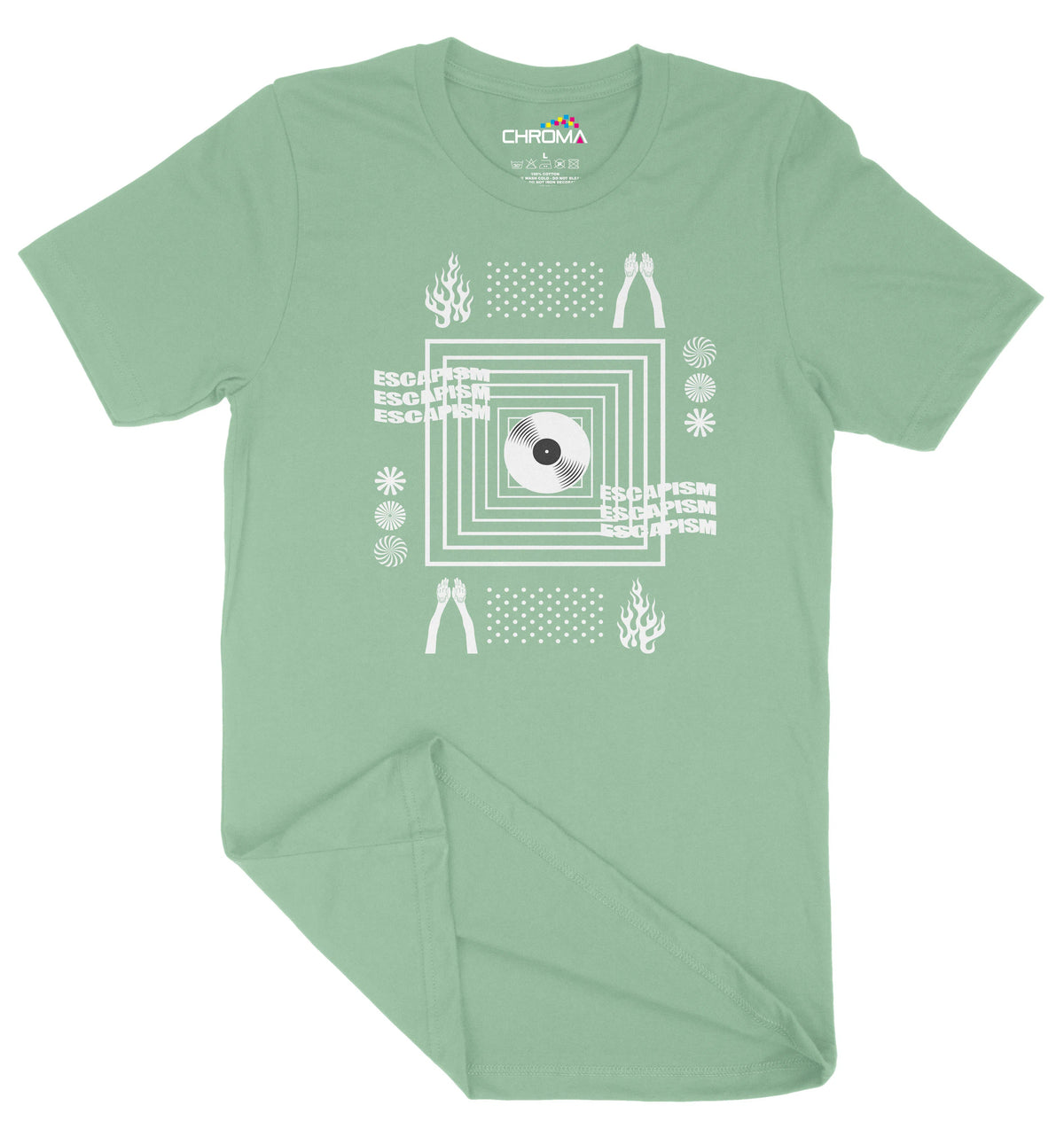 Escapism Unisex Adult T-Shirt | Premium Quality Streetwear Chroma Clothing