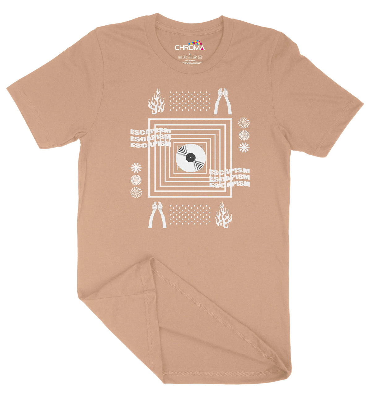 Escapism Unisex Adult T-Shirt | Premium Quality Streetwear Chroma Clothing