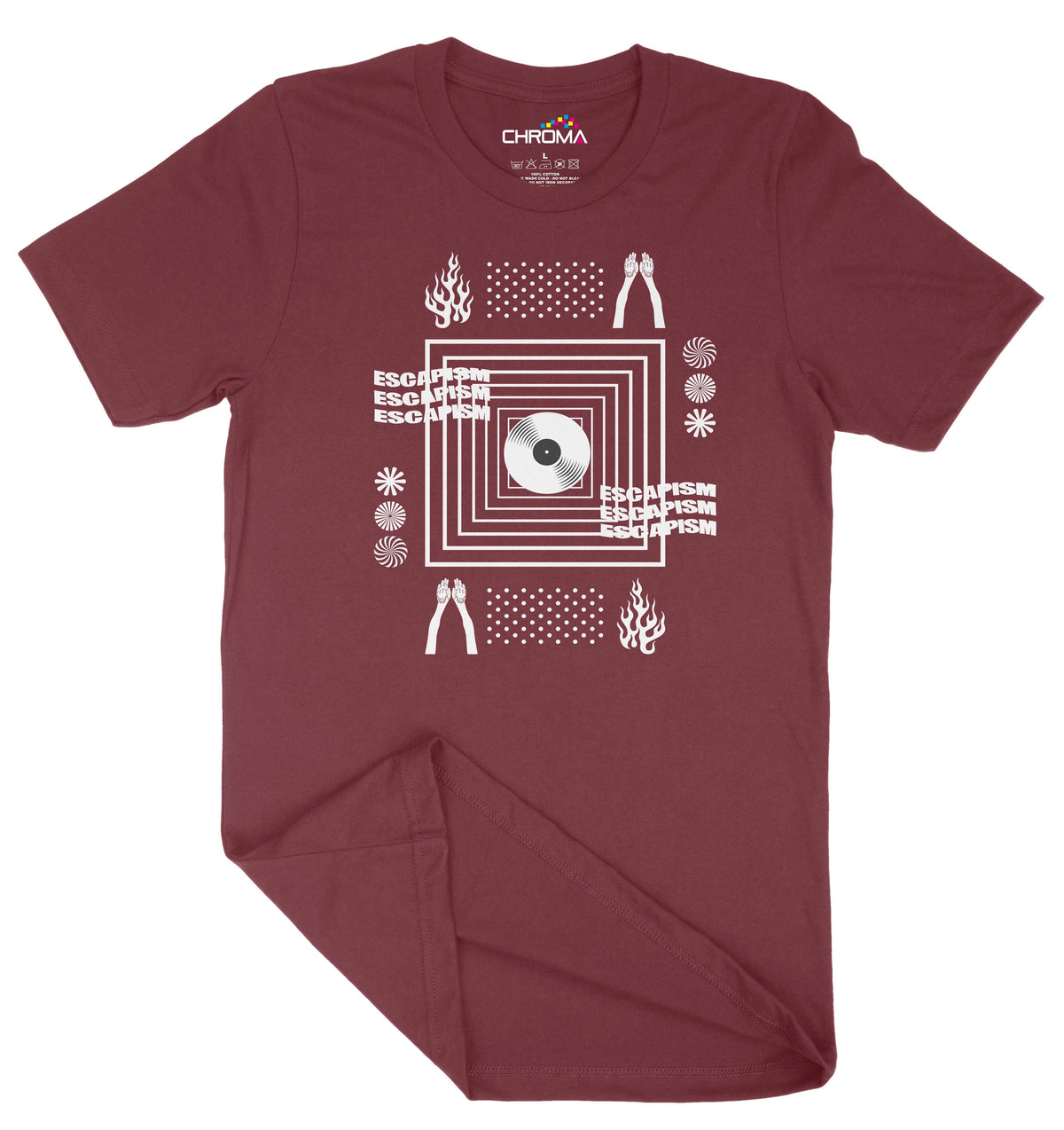 Escapism Unisex Adult T-Shirt | Premium Quality Streetwear Chroma Clothing