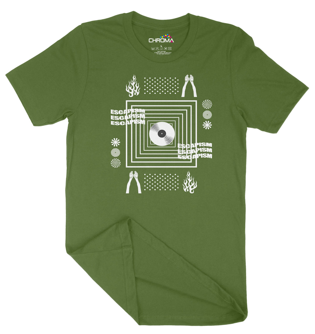 Escapism Unisex Adult T-Shirt | Premium Quality Streetwear Chroma Clothing