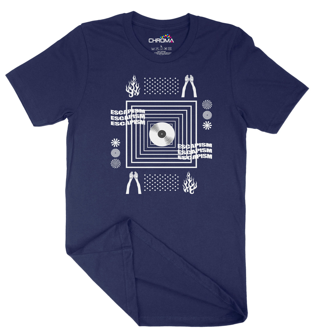 Escapism Unisex Adult T-Shirt | Premium Quality Streetwear Chroma Clothing