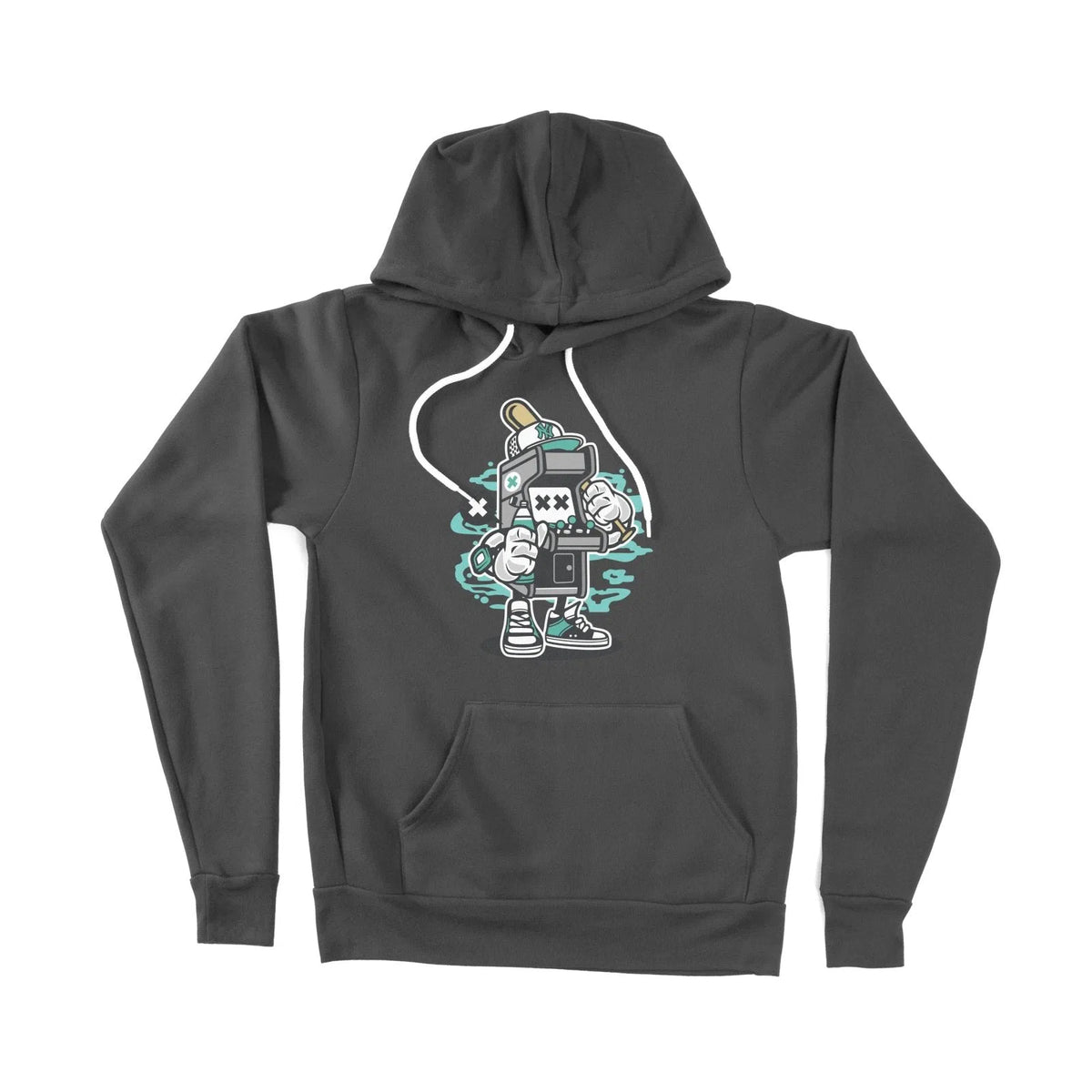Funky Gamer Cabinet Retro Unisex Adult Hoodie | Premium Quality Street Chroma Clothing