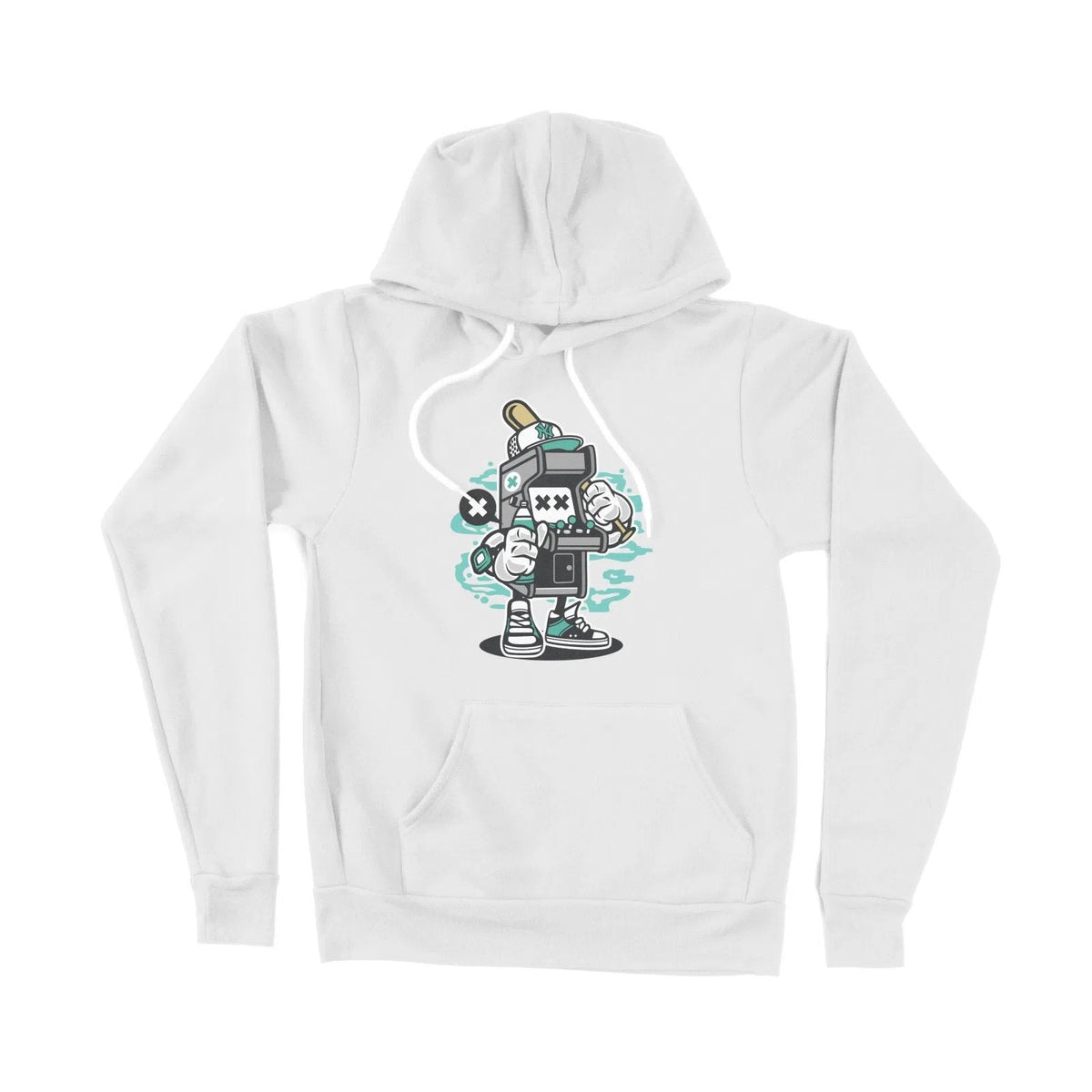 Funky Gamer Cabinet Retro Unisex Adult Hoodie | Premium Quality Street Chroma Clothing
