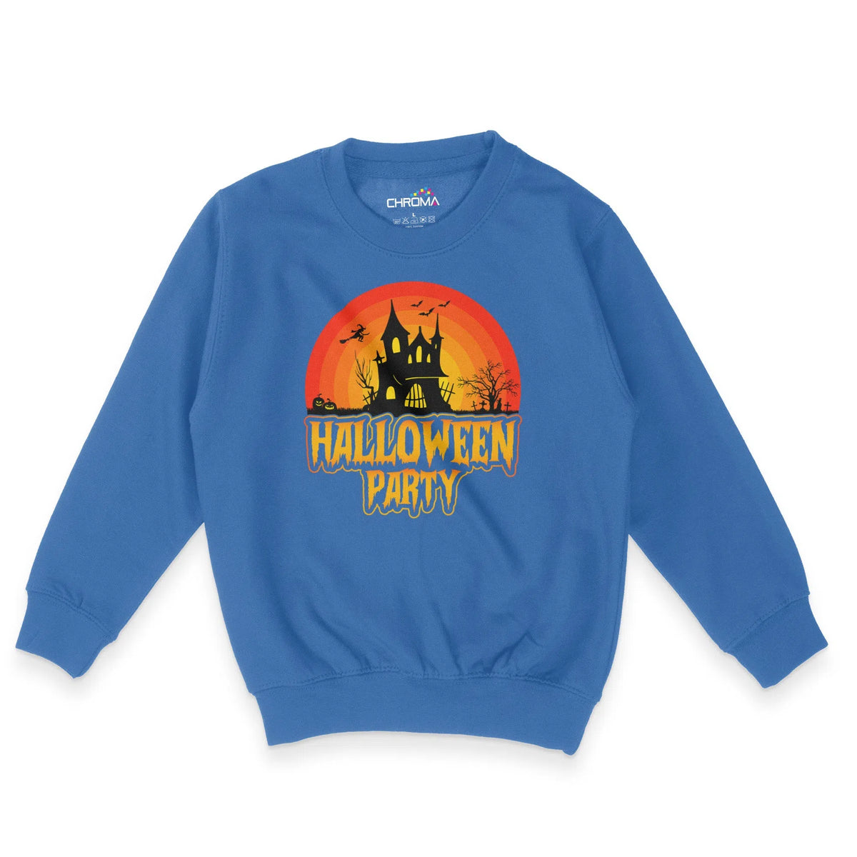 Halloween Party Unisex Youth Sweatshirt | Premium Halloween Clothing Chroma Clothing