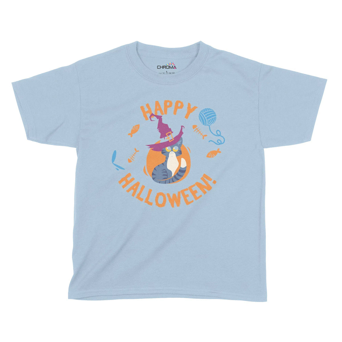 Happy Halloween Kids T-Shirt | Premium Halloween Clothing Chroma Clothing