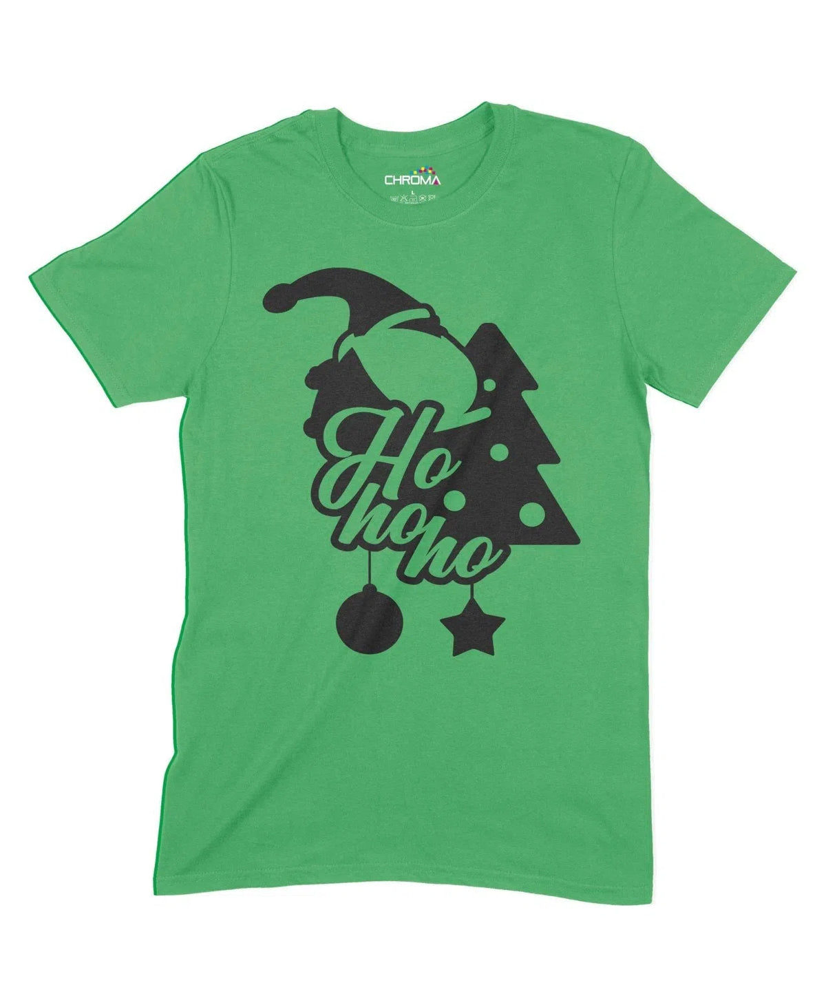Ho Ho Ho Unisex Adult T-Shirt Chroma Clothing