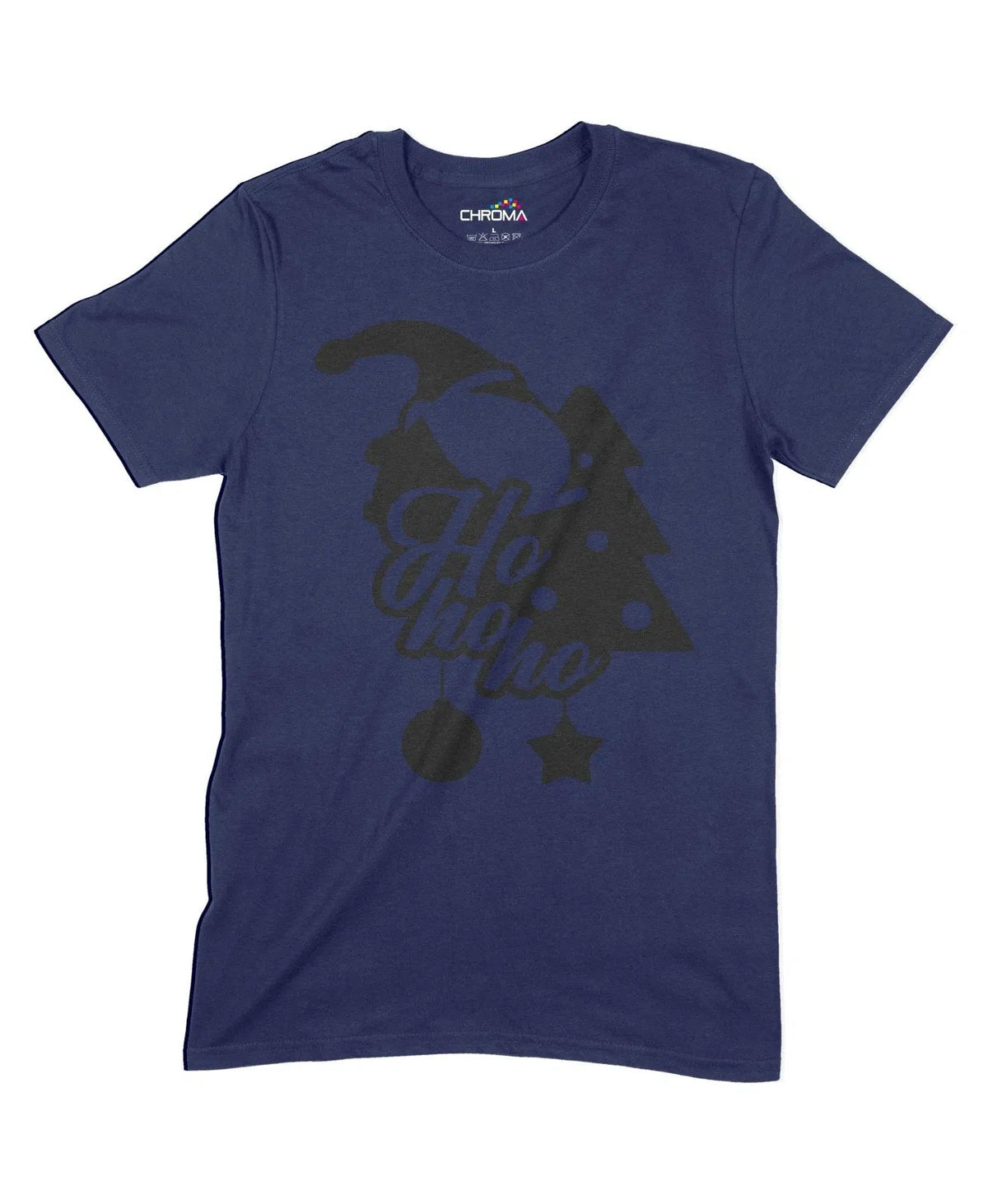 Ho Ho Ho Unisex Adult T-Shirt Chroma Clothing