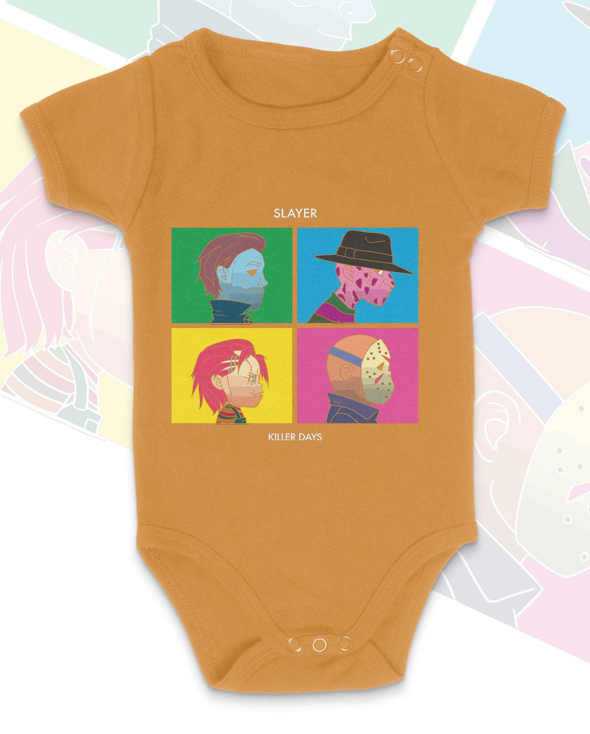 Iconic Villain Halloween Baby Grow Chroma Clothing