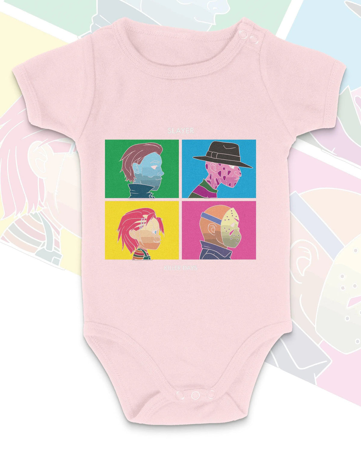 Iconic Villain Halloween Baby Grow Chroma Clothing