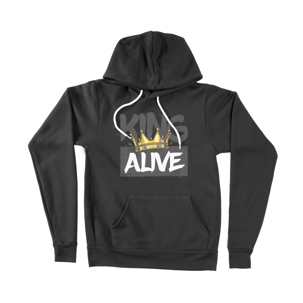 King Alive Positive Fitness Unisex Adult Hoodie Chroma Clothing