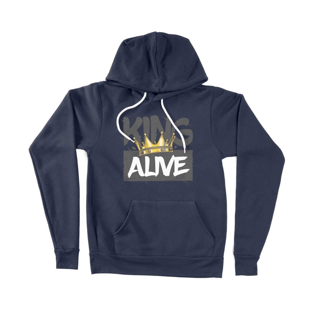 King Alive Positive Fitness Unisex Adult Hoodie Chroma Clothing