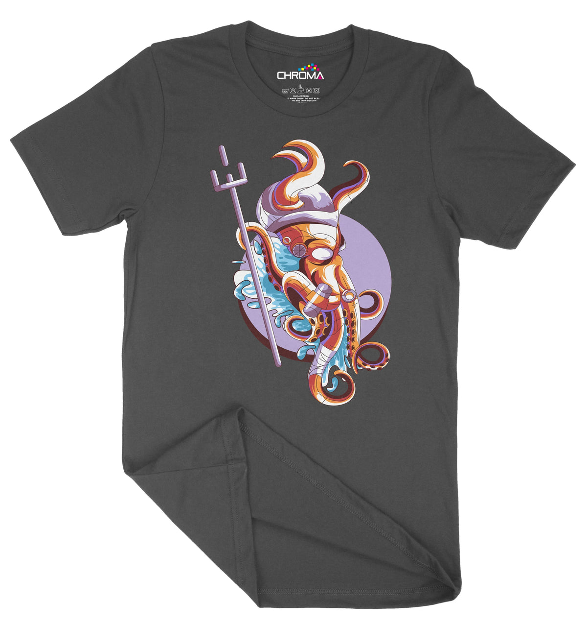 King Of The Ocean Unisex Adult T-Shirt | Premium Quality Streetwear Chroma Clothing