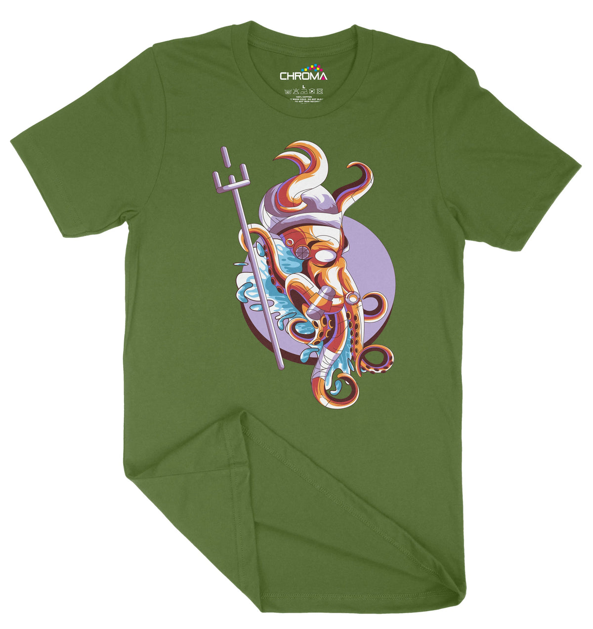 King Of The Ocean Unisex Adult T-Shirt | Premium Quality Streetwear Chroma Clothing