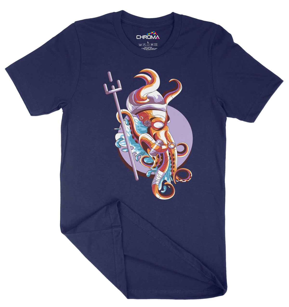 King Of The Ocean Unisex Adult T-Shirt | Premium Quality Streetwear Chroma Clothing
