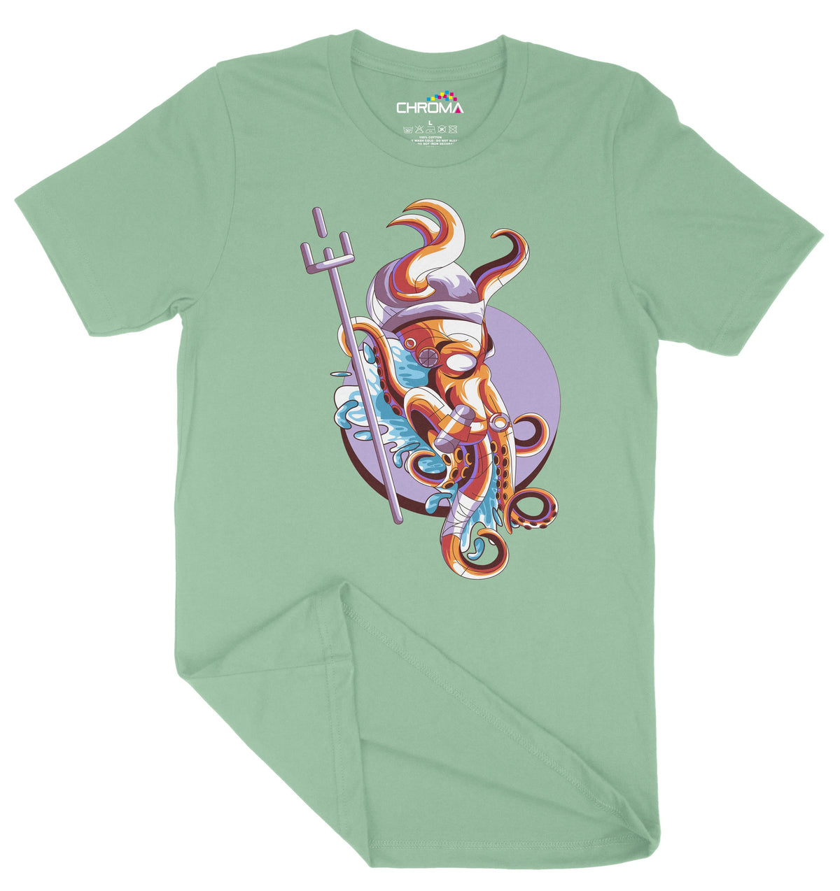 King Of The Ocean Unisex Adult T-Shirt | Premium Quality Streetwear Chroma Clothing