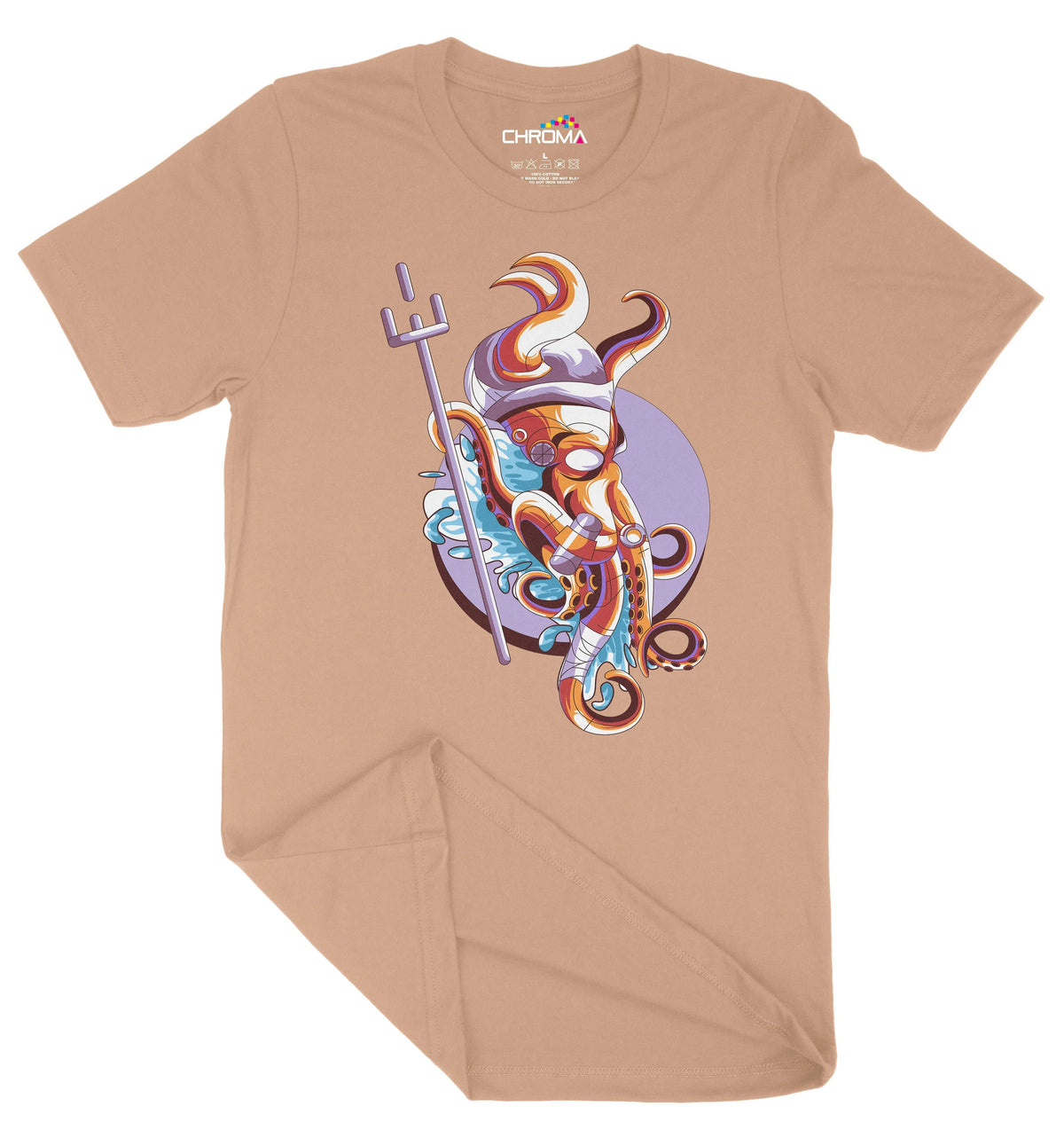 King Of The Ocean Unisex Adult T-Shirt | Premium Quality Streetwear Chroma Clothing
